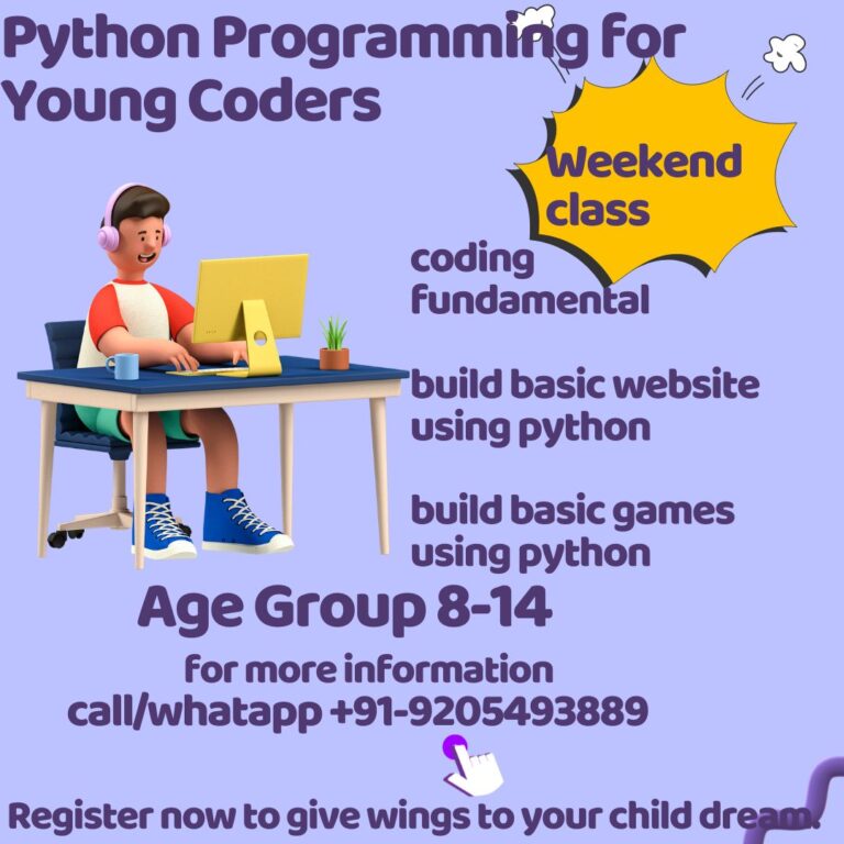 Python Programming for Young Coders: Learn to Code from Scratch