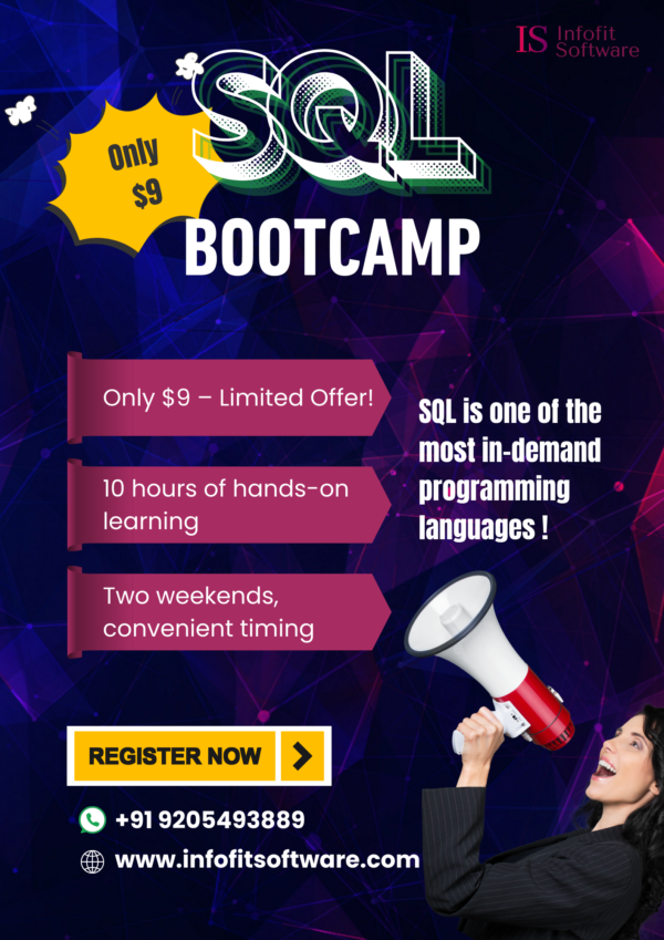 SQL Bootcamp: Intensive 10-Hour Course Covering Basic to Advanced SQL Skills for Data Management and Analytics